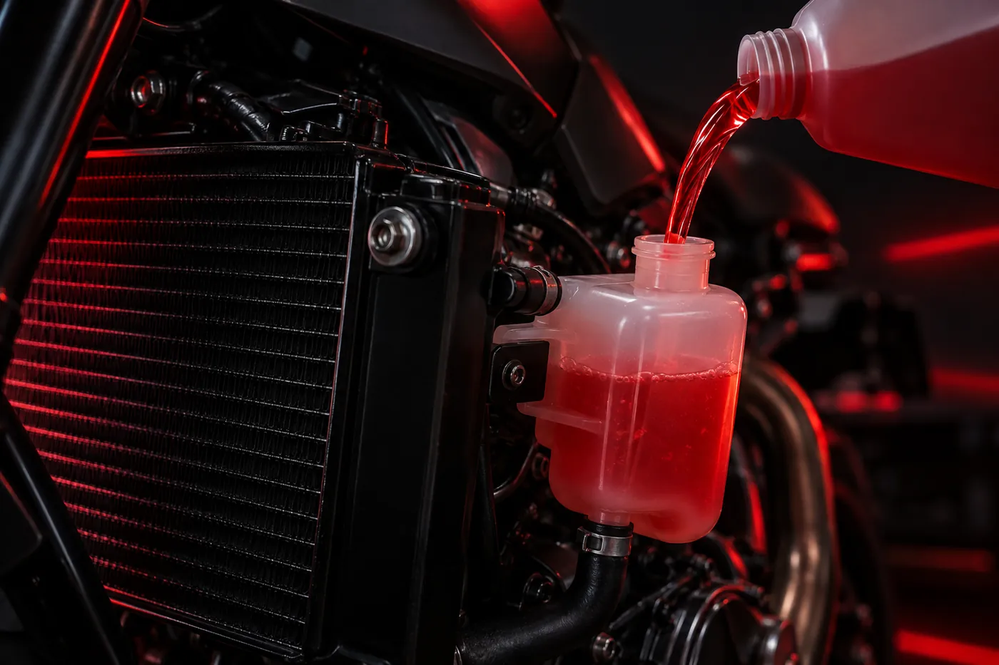 Motosiklet Hararet Yapıyor mu? Soğutma Sıvısı ve Radyatör Bakımı